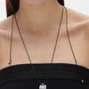 MATIAS Heart String Necklace (Silver)