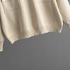 Autumn And Winter Solid Color Collar Half Zipper Knitted Top Elegant Bag Skirt Fashion Two Piece Set