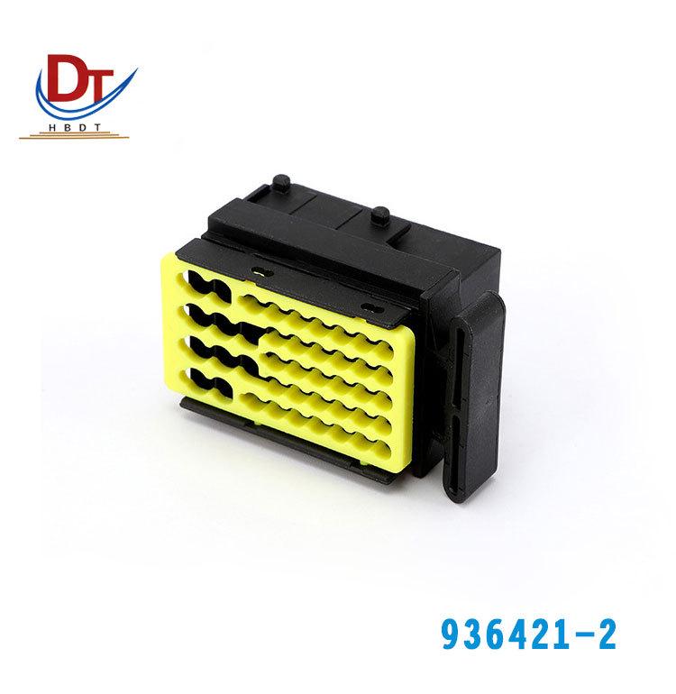 42-Pin Automotive Wiring Harness Connector Housing, Plastic, for ECU Electronic Control Connector Housing