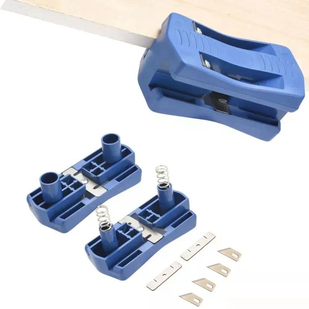 PVC Edge Banding Trimmer Manual Double Edge Trimmer Hand Tool Set Wood Side Cutter  Panel Furniture