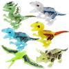 Jurassic Dinosaur Park Dinos World Building Blocks Animals Tyrannosaurus Rex Indominus I-Rex Blue Figures Triceratops Toys