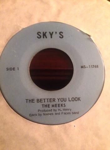 

7inch Record MEEKS The Better You Look MS11768 Skys Canada Reggae Ska Dub Used