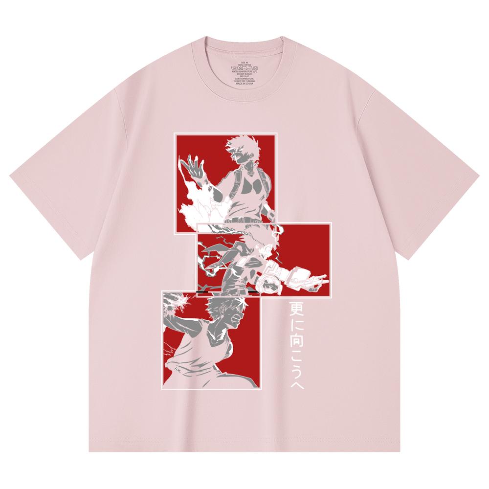 230 Gsm 100% Cotton My Hero Academia V22 Print Unisex Heavy Cotton T Shirt