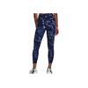 Under Armour Slim Fit High Waist Printed Leggings Women Leggings Blue 1380859-410