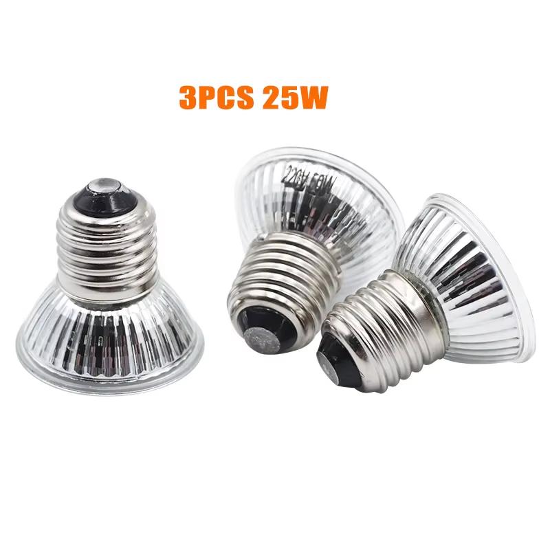 

Pet Heating Lamp Holder E27 UVB/UVA Light Bulb Holder Aquarium Lighting Infrared Ceramic Heat Emitter Reptile Pet Supplies