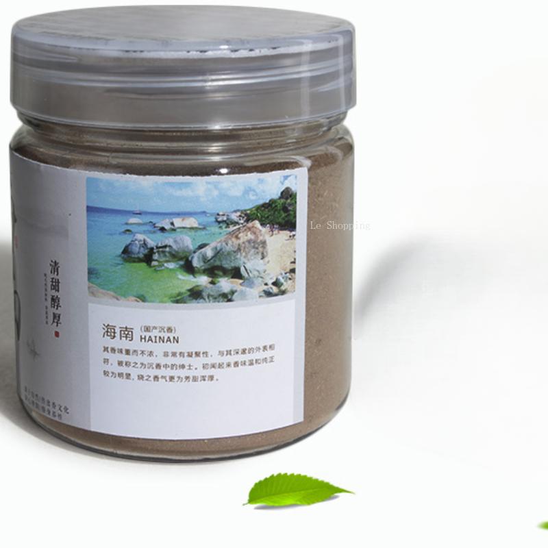 6g/100g Hainan Old Material High Oil Agarwood Powder Car Home Purify The Air and Eliminate Odors Censer Incense Lore Supplies