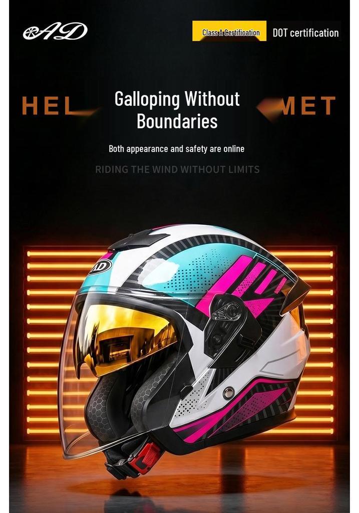3C Certified Unisex Class A Motorcycle Helmet for All Seasons