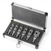 6pc 5A Carbide Tip Drill Bit Hole Saw 16,18,20,22,25mm Drill Bit Set Hole Saw Cutter For Stainless Steel Metal Alloy