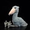 New Realistic Shoebill Stuffed Animals Toy Soft Whale-headed Stork Bird Plush Doll Birthday Christmas Gifts