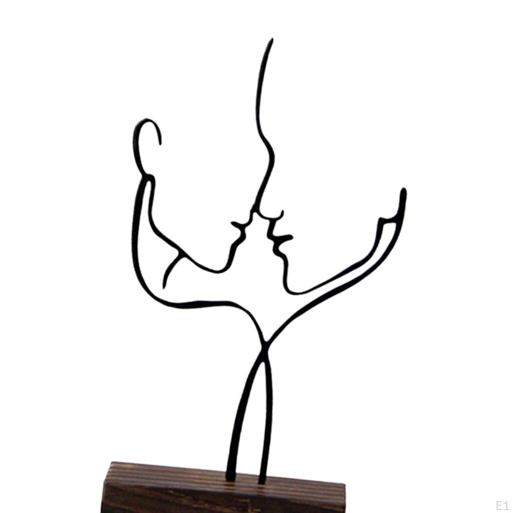 Abstract Sculpture Creative Couple Statue Ornament Decoration