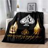Armand De Brignac Champagne Blanket,black A,Lightweight Warm Insulation Sofa Bed Office Car Knee Pads Blankets,Decke#