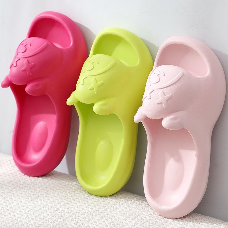 

Slippers women s summer indoor and outdoor wear couple sandals men s hotel bathing home thick bottom non-slip bathroom Shoe size 44-45 recommended 43-44 feet