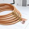 Wooden DIY Household Beech Circle Embroidery Frame Sewing Tool Cross Stitch Hoop Embroidery Hoop
