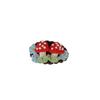 Handmade Crochet Mushroom Hair Clip Cute Knitted Side Clip Korean Style Hair Accessories for Girls Gift