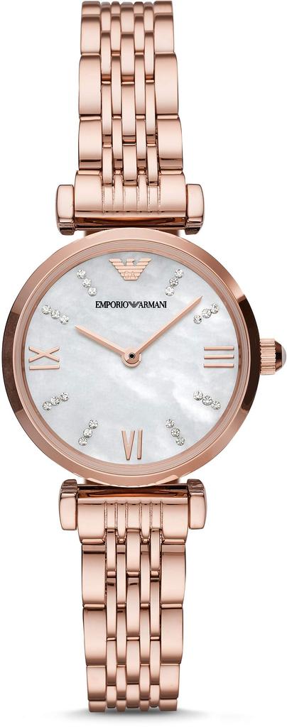 Emporio Armani AR11316 Officially Pink Gold Women's Watch, Imported,