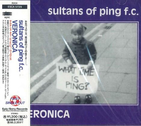 

CD SULTANS OF PING F.C. - Veronica ESCA5729PROMO SONY 1993 Japan Obi Rock Used