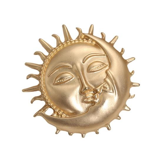 Women Brooch Flower Shape Rhinestone Retro Baroque Style Anti-slip Wear-resistant Suit Coat Collar Hat Scarf Decoration