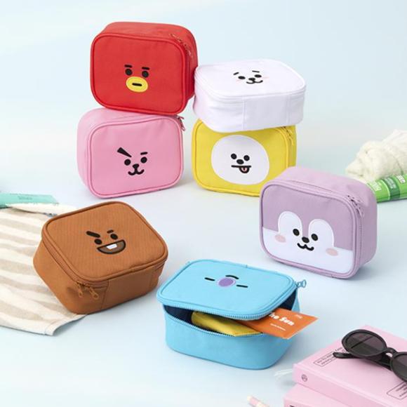 BT21 RJ Basic Multi Pouch Small Size (7 Options)