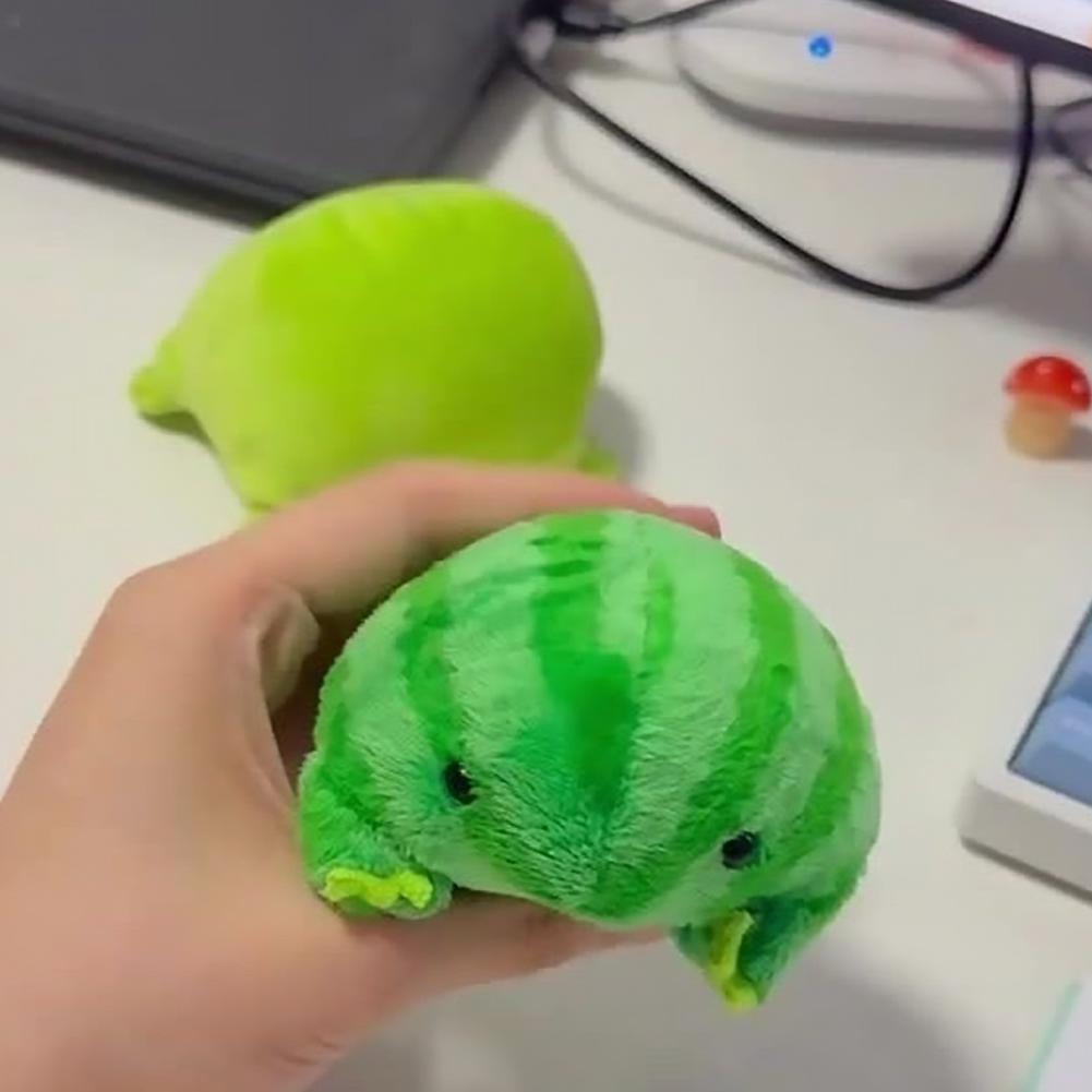 Kawaii Grüne Frosch Plüschtier Weiches Kuscheltier Frosch Plüschtier Anime Cartoon Frosch Anhänger Niedliche Zimmerdeko Geschenk für Kinder