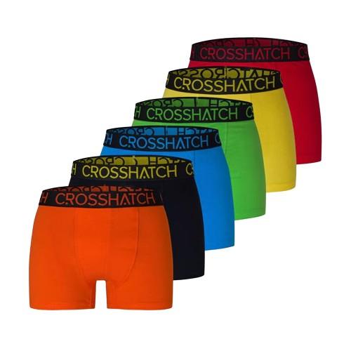 Crosshatch Mens Fresh Boxer Briefs (Pack of 12)