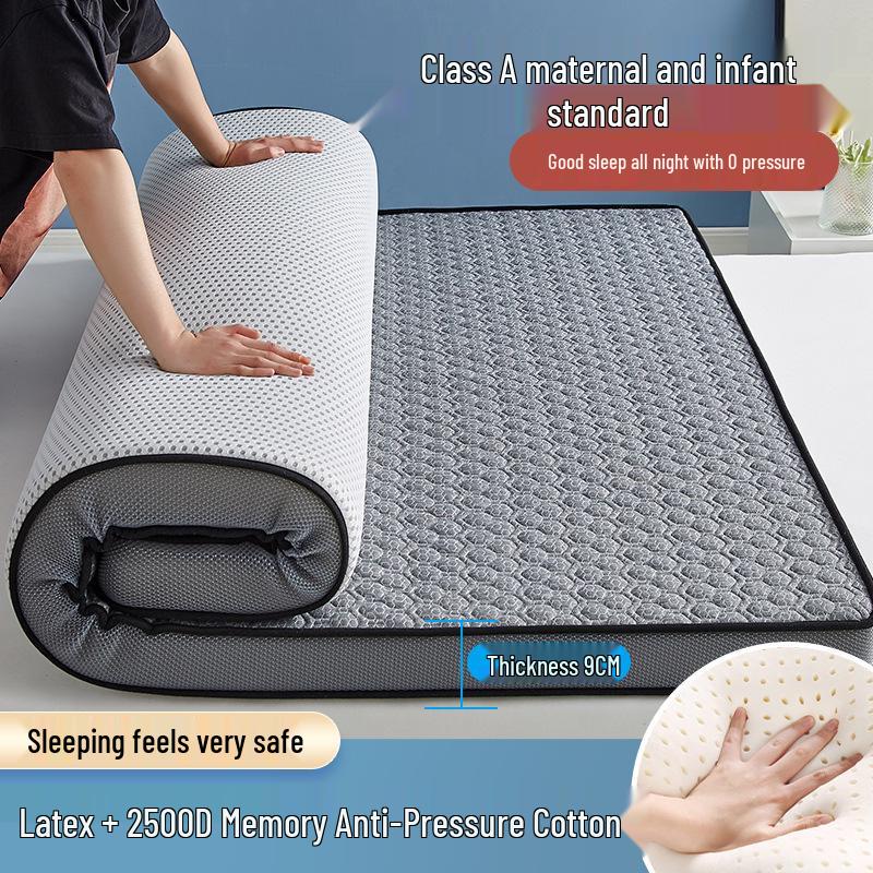 Class A Memory Foam Mattress Pad - Latex, Thickened, Single, for Home or Dorm