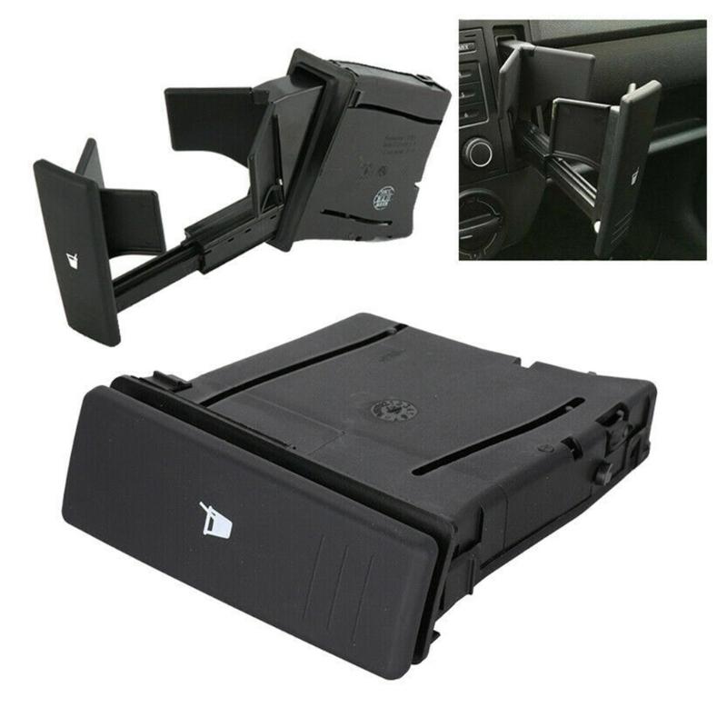 Drink Holders, Black Car Front Water Cup Drink Holder Cup Holder 6Q0858602E for 9N 2002-2010