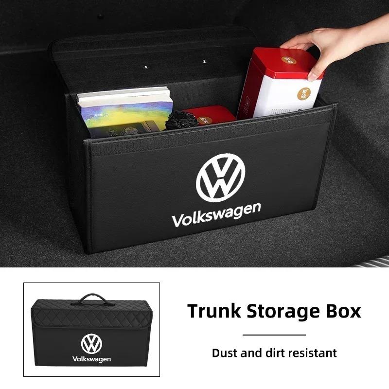 Car Trunk Storage Box Organizer Stowing Tidying Container Bag For Volkswagen VW Scirocco Beetle Golf Passat Polo Tiguan Touran zh8