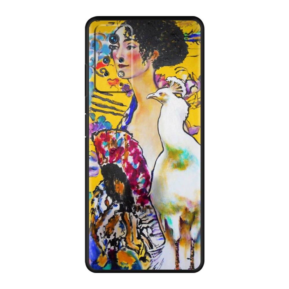 Van Gogh Starry Night Klimt Kiss Phone Coque Armor Case For Redmi Note 8 10 11 Pro 9 7 K40 9S 9C 9A 9T 8T K50 10C