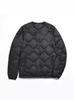 Men's Lightweight Portable Down Jacket with Curved Stitching