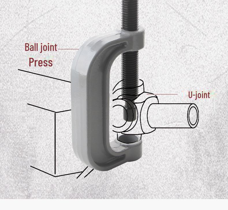 10-Piece 4-in-1 Ball Head Extractor & Puller Tool Set