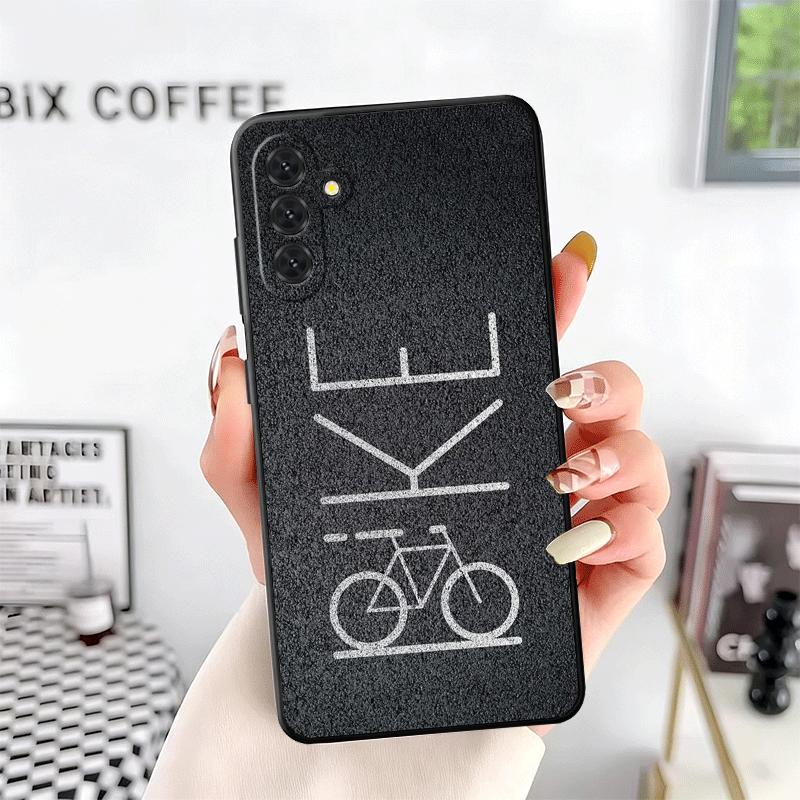 Bicycle Bike Sports Soft Phone Case for Samsung A17 A37 A57 A16 A26 A36 A56 A15 A25 A35 A55 A14 A24 A34 A54 A13 A23 A33 A53 A52