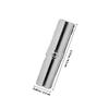 Stainless Aluminium Alloy Round Tube Joint Connector Thickened Heavy Duty Pipe Assembly Fitting Shelf Clothes Rod Fixing