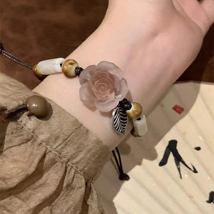 Elegant Ceramic Handcrafted Beaded Bracelet Fashionable And Unique Accessory