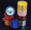 Gift Jewelry Box for Rings & Necklaces - Gold & Silver with Jade Design