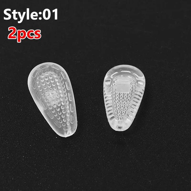 

10pcs Air Oval Silicone Nose Pads For Glasses Soft Nose Pads Glasses Anti-Slip Nose Pad Eye Care Tools Eyeglasses Accessories
