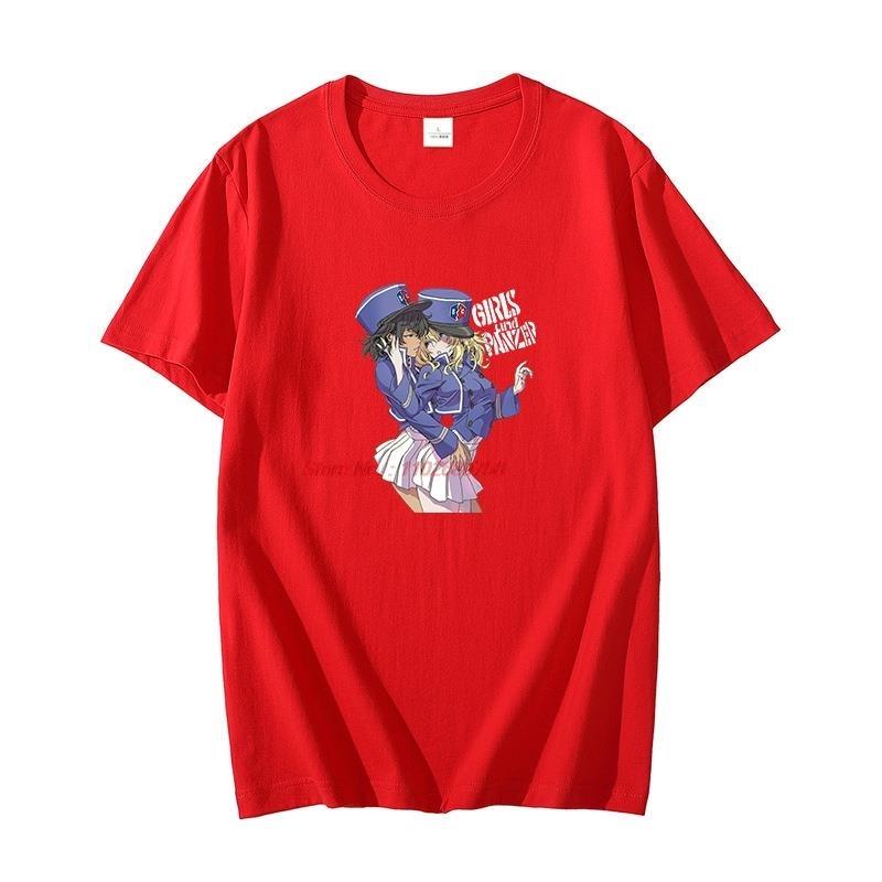 Cotton Tshirt Anime Girls Und Hot Sexy Lesbian Couple Unisexga Harajuku Graphic T Shirts Oversize Tshirts Summer Unisexs Clothing