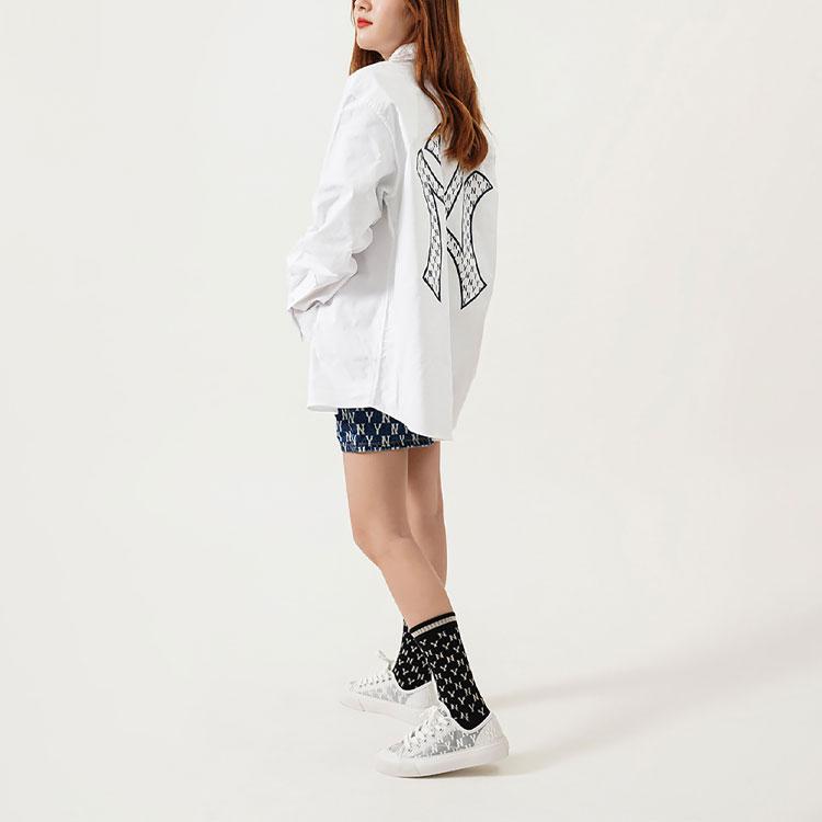 New MLB New York Yankees Shirt Unisex White 3AWS03121-50WHS