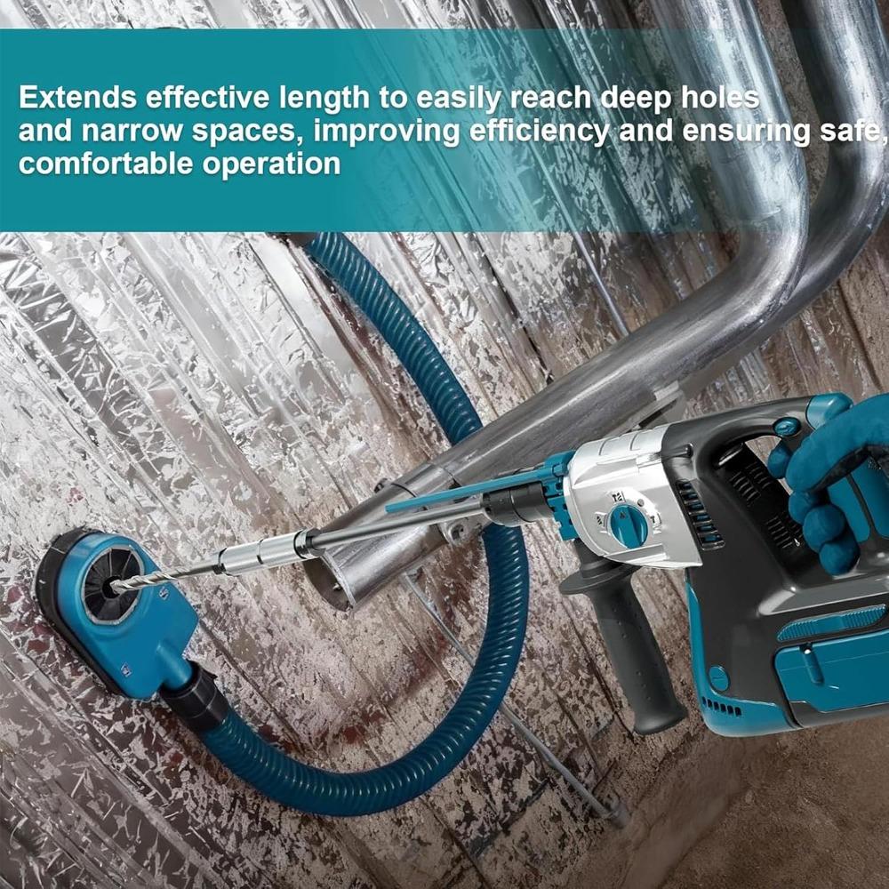 Quick-Change Collet Drill Extension Adapter Rotary Hammer Extension  Flexible Operation