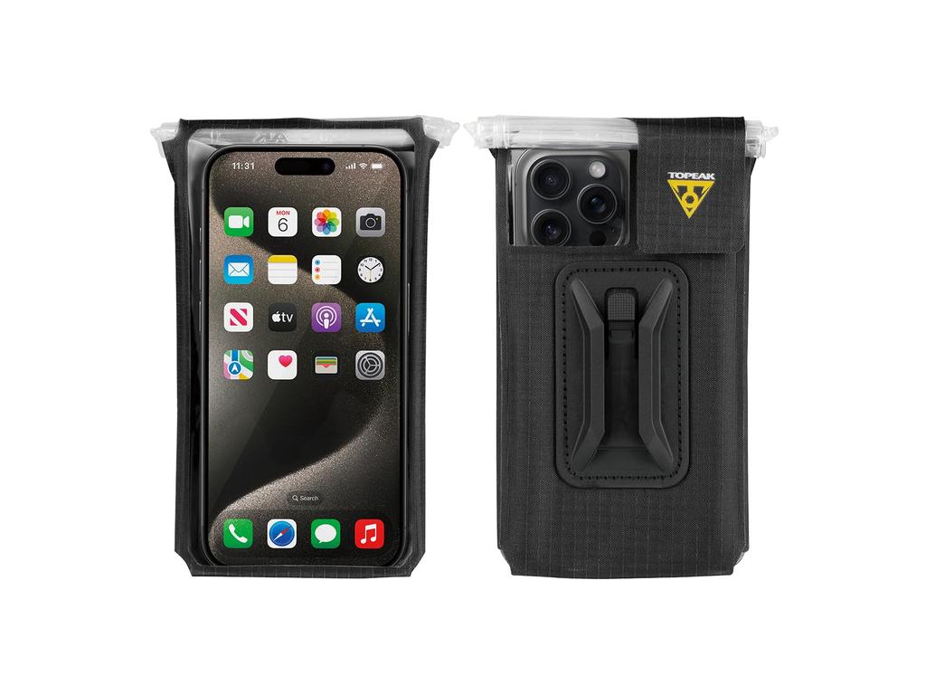 TOPEAK Bicycle Speedometer TPK Phone Dry Bag L BLK BAG50002 Black
