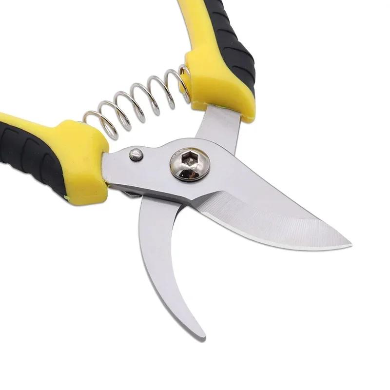 Electrical Cable Electrician's Scissors Stainless Steel Garden Tool PP+TPR Antiskid Handle Scissors for Bonsai Plants Flowers