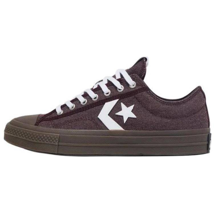 Converse Star Player 76 Low Tough Textures - Rugged Brown Unisex Sneakers Egret White A12713C