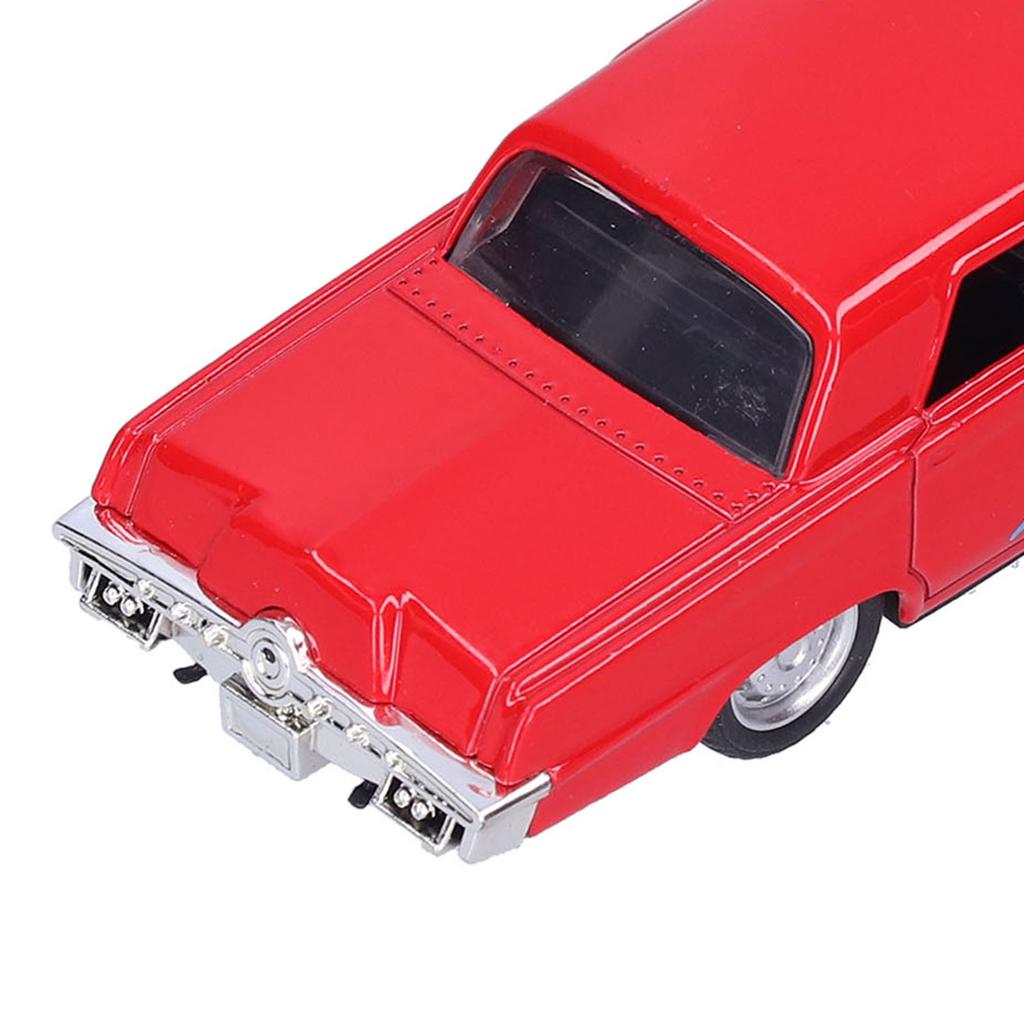 1:32 Battery Powered Children Kids Toddler Alloy Car Toy Simulation PullBack Car Toy(Red )