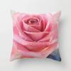 New American Rose Pillowcase Home Sofa Pillow Cushion Cover Soft