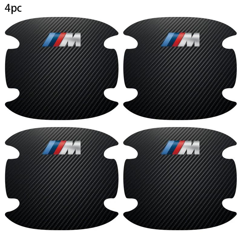4ks Nálepky na ochranu rukojetí v prohlubni dveří auta Pro BMW M G30 G32 G01 G02 G05 G06 G07 G26 G23 G22 F40 F20 G08 G16 M3