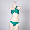 Two-piece swimsuit, turquoise, shoulder strap, balconette, s Two-piece swimsuit, turquoise, shoulder strap, balconette, s