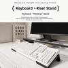 1PCS/1Pair New Metal Keyboard Riser Non-Slip Space-Saving Keyboard Stand Black White Tablet Stand Gaming Setup