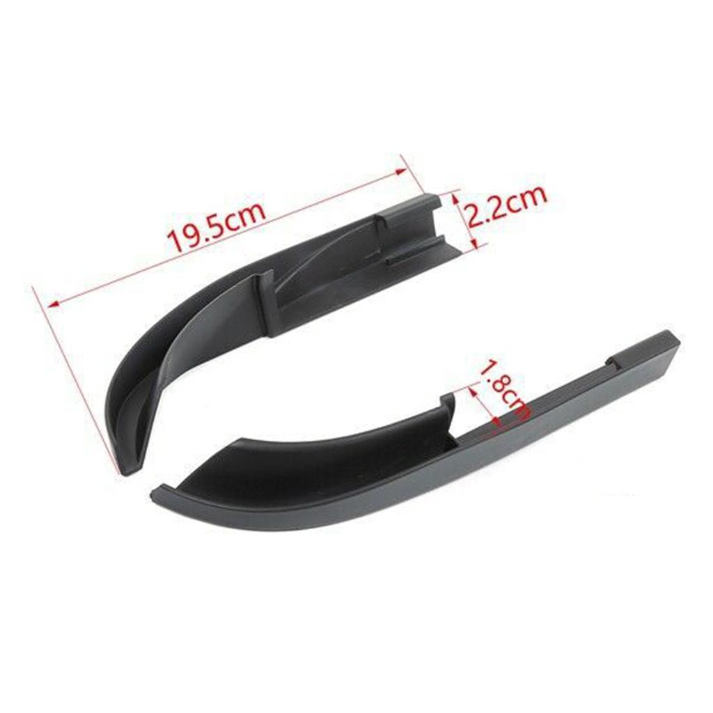 Roof Top Rain Gutter Extensions Hardtop Rainwater Diversion Channel Guard ForWrangler JK JKU 2007-2018 2/4 Door Car Accessories