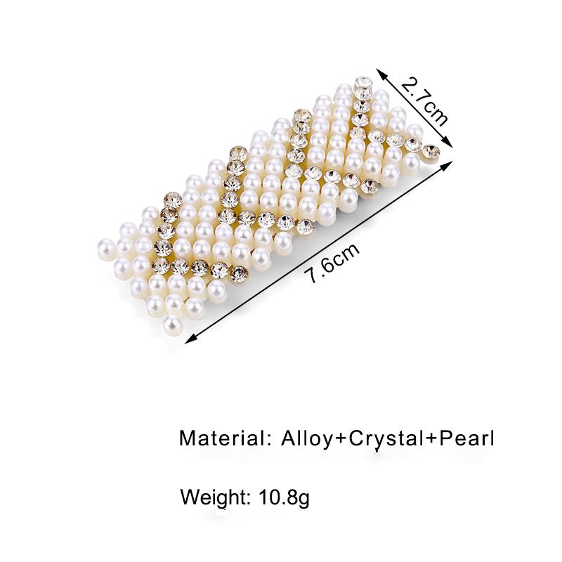 Épingle à cheveux en perles pour femmes, 12 styles, en alliage élégant, accessoires pour cheveux de fille, cadeau