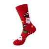 Cartoon Christmas Gift Socks Street Sports Trend Couples Cotton Socks