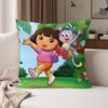 Cartoon DDora The EExplorer Adventure Pillow Case Suitable For Bedrooms Living Rooms Cars Home Decoration